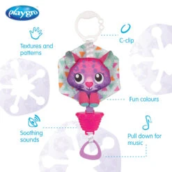 Playgro Musical Polar Pals Cat Muziekdoosje P0188321 6 Playgro Musical Polar Pals Cat Muziekdoosje P0188321 -Kinderwagen Winkel 0188321 polar pals musical pullstring arctic cat feature image