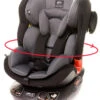 4Baby Space-Fix 2022 Grey 360º 0-36 Kg Autostoel