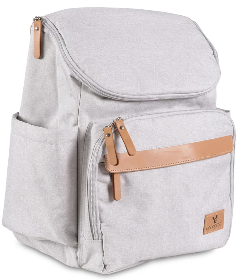 Cangaroo Megan Beige Rugzak Luiertas 6967 2 Cangaroo Megan Beige Rugzak Luiertas 6967 - Afbeelding 2