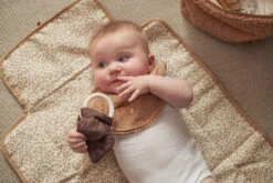 Jollein Boucle Naturel Verschoningsmat 096-001-66060 -Kinderwagen Winkel Jollein Boucle Biscuit Verschoningsmat 096 001 66067 6