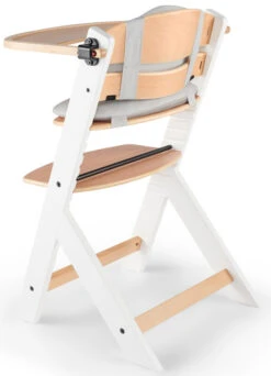 Kinderkraft Enock Wit/Naturel Houten Kinderstoel Met Zitverkleiner KHENOC0PWHT0000 -Kinderwagen Winkel Kinderkraft Enock White Kinderstoel met Zitverkleiner KHENOC0PWHT0000 5