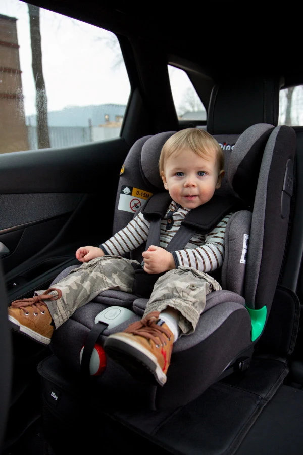 Ding York Black Leather I-Size Autostoel 9-36 Kg K63 12 Ding York Black Leather I-Size Autostoel 9-36 Kg K63 - Afbeelding 12