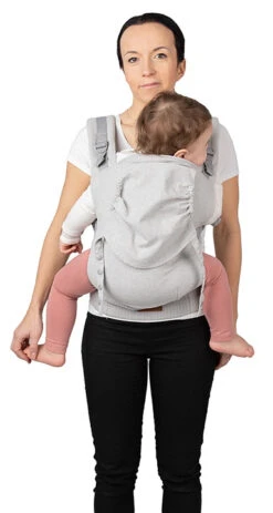 Momi Collet Grey Ergonomische Draagzak NOSI00003 -Kinderwagen Winkel Momi Collet Grey Ergonomische Draagzak NOSI00003 2