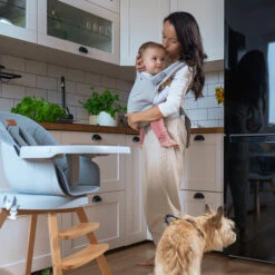 Momi Collet Grey Ergonomische Draagzak NOSI00003 -Kinderwagen Winkel Momi Collet Grey Ergonomische Draagzak NOSI00003 5