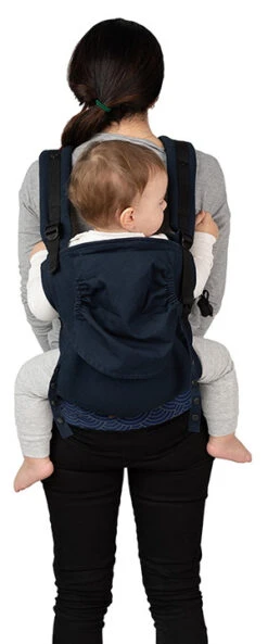 Momi Collet Navy Blue Ergonomische Draagzak NOSI00002 -Kinderwagen Winkel Momi Collet Navy Blue Ergonomische Draagzak NOSI00002 4