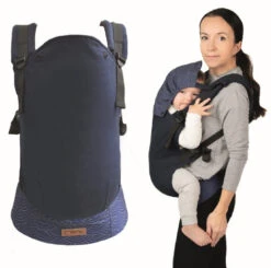 Momi Collet Navy Blue Ergonomische Draagzak NOSI00002 -Kinderwagen Winkel Momi Collet Navy Blue Ergonomische Draagzak NOSI00002 8