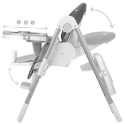 Momi Yumtis Dark Grey Kinderstoel KRKA00001 -Kinderwagen Winkel Momi Yumtis Dark Grey Kinderstoel KRKA00001 4