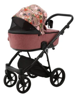 Adamex Porto Flowers Pink 2-in-1 Kinderwagen FL-2 -Kinderwagen Winkel adamex porto flowers pink 2 in 1 kinderwagen fl 2 7 1920x1920