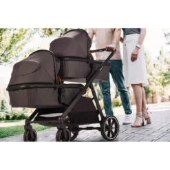 Babygo Duo Grey Tandem Kinderwagen 7801 -Kinderwagen Winkel babygo duo grey tandem kinderwagen 7801 14 1