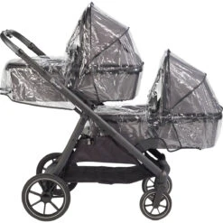 Babygo Duo Mega Grey Tandem Kinderwagen Incl. 2 Autostoelen 78001 -Kinderwagen Winkel babygo duo grey tandem kinderwagen 7801 15