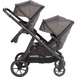 Babygo Duo Ultra Grey Tandem Kinderwagen Incl. 2 Autostoelen En 2 Ultrabase 780001 -Kinderwagen Winkel babygo duo grey tandem kinderwagen 7801 4 2
