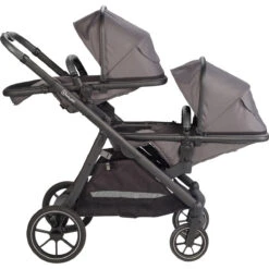 Babygo Duo Mega Grey Tandem Kinderwagen Incl. 2 Autostoelen 78001 -Kinderwagen Winkel babygo duo grey tandem kinderwagen 7801 5
