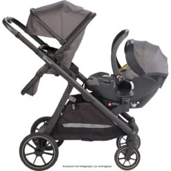 Babygo Duo Grey Tandem Kinderwagen 7801 -Kinderwagen Winkel babygo duo grey tandem kinderwagen 7801 6 1