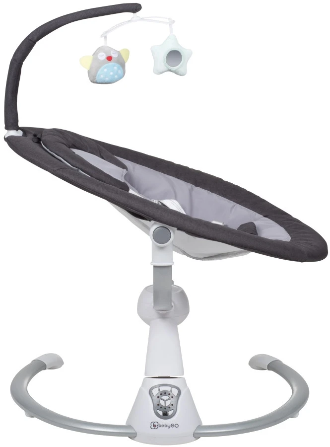 Babygo Homey Set Black/Nature Babyschommel En Kinderstoel 19011 10 Babygo Homey Set Black/Nature Babyschommel En Kinderstoel 19011 - Afbeelding 10