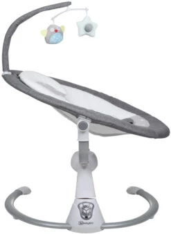 Babygo Homey Set Grey Babyschommel En Kinderstoel 19022 -Kinderwagen Winkel babygo homey grey swing babyschommel 109 2 3 1 1