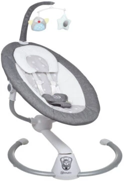 Babygo Homey Set Grey Babyschommel En Kinderstoel 19022 -Kinderwagen Winkel babygo homey grey swing babyschommel 109 2 7 1 1