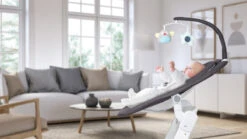 Babygo Homey Set Grey/Nature Babyschommel En Kinderstoel 19021 -Kinderwagen Winkel babygo homey swing babyschommel 2 1 1 1