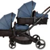 Babygo Twinner Blue Tandem Duowagen Incl. 2 Autostoelen