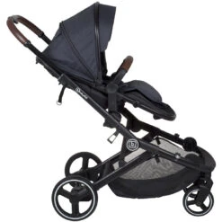 Babygo Twinner Grey Tandem Duowagen Incl. 2 Autostoelen -Kinderwagen Winkel babygo twinner tandem duowagen 13 2 1