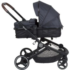 Babygo Twinner Blue Tandem Duowagen Incl. 2 Autostoelen -Kinderwagen Winkel babygo twinner tandem duowagen 18 2