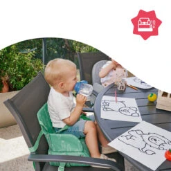 Badabulle Beer 2-in-1 Booster Stoelverhoger En Tas B009409 -Kinderwagen Winkel badabulle beer 2 in 1 stoelverhoger en tas b009409 5 1