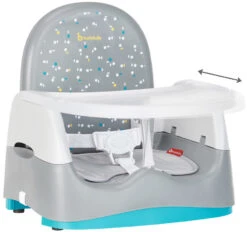 Badabulle Home & Go Grey Booster Stoelverhoger B009011 13 Badabulle Home & Go Grey Booster Stoelverhoger B009011 -Kinderwagen Winkel badabulle home go booster grey stoelverhoger b009011 2
