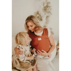 Babylonia Tricot-Slen Organic Sierra Brown Draagdoek BDDTS_1_903 -Kinderwagen Winkel bddts 903 02 lr