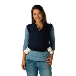 Babylonia Tricot-Slen Organic Sierra Brown Draagdoek BDDTS_1_903 -Kinderwagen Winkel bddts position 01 lr