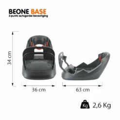 Nania Fix Base Voor Nania Beone Autostoel ET000043X1 -Kinderwagen Winkel beone fix base6