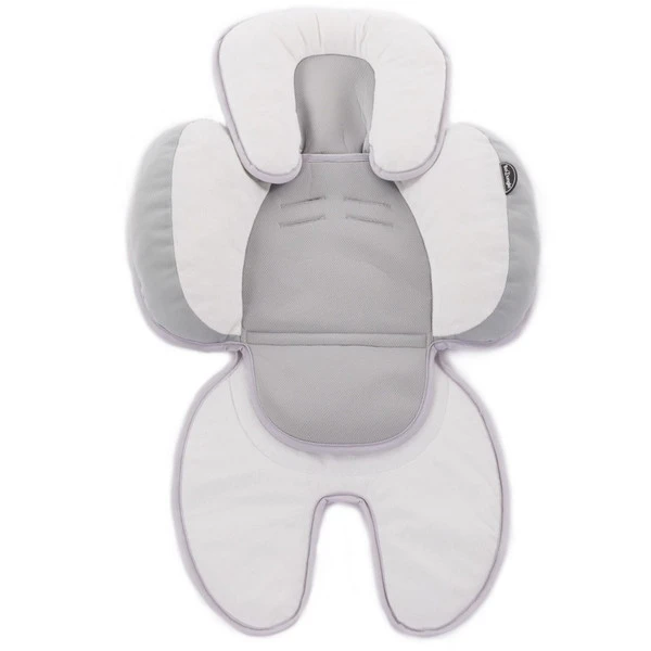 Bo Jungle B-Snooze Wit/Grijs 3-in-1 Universeel Kussen B180500 1 Bo Jungle B-Snooze Wit/Grijs 3-in-1 Universeel Kussen B180500