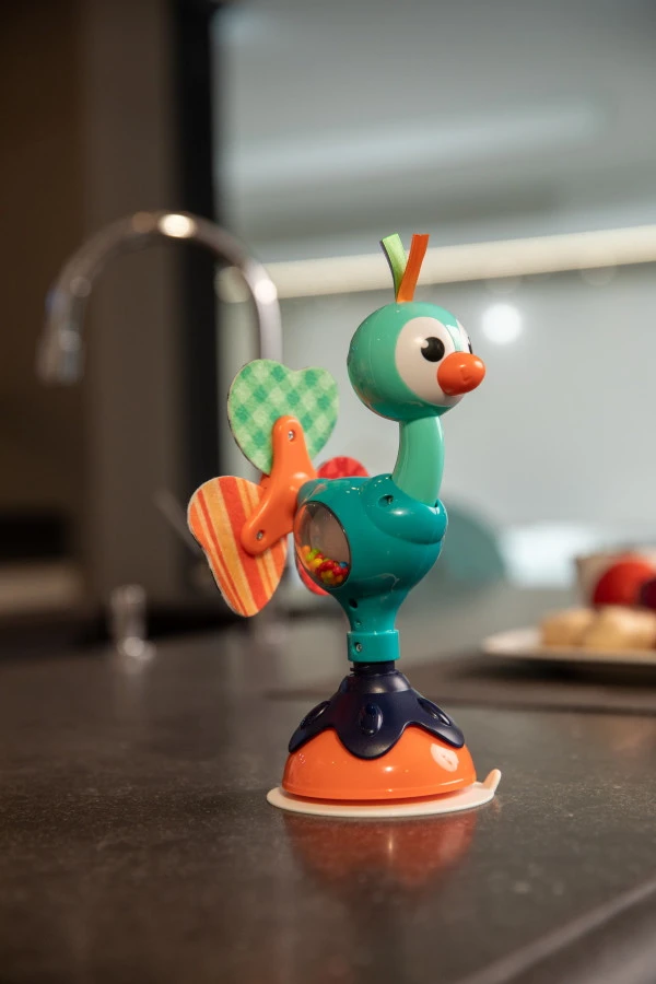 Bo Jungle B-Suction Toy Cute Peacock Kinderstoel Speelgoed B910820 6 Bo Jungle B-Suction Toy Cute Peacock Kinderstoel Speelgoed B910820 - Afbeelding 6