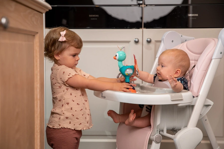 Bo Jungle B-Suction Toy Cute Peacock Kinderstoel Speelgoed B910820 7 Bo Jungle B-Suction Toy Cute Peacock Kinderstoel Speelgoed B910820 - Afbeelding 7