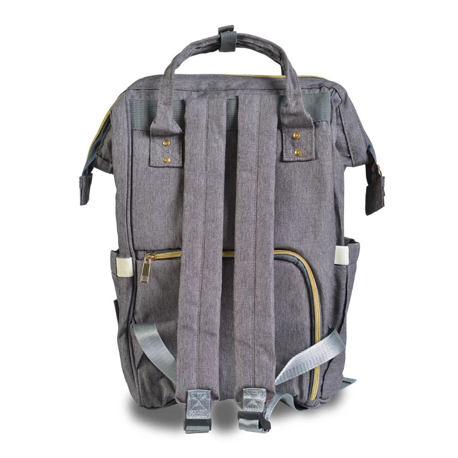 Cangaroo Amelia Zwart Rugzak/Luiertas 2 Cangaroo Amelia Zwart Rugzak/Luiertas - Afbeelding 2