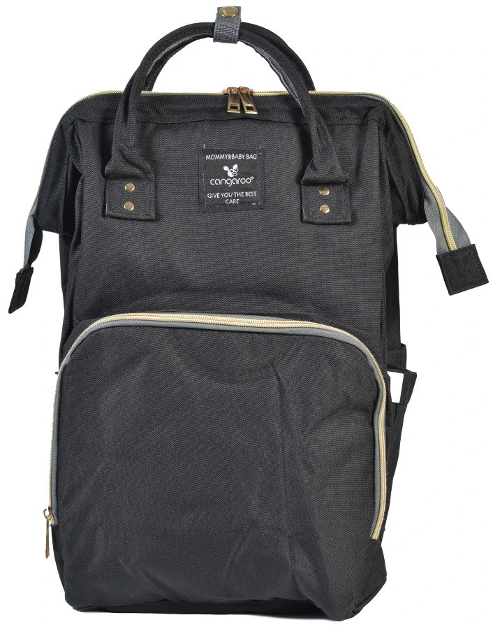 Cangaroo Amelia Zwart Rugzak/Luiertas 1 Cangaroo Amelia Zwart Rugzak/Luiertas