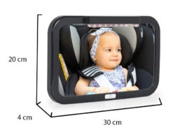 Cangaroo Autospiegel Met LED Licht 109396 -Kinderwagen Winkel cangaroo autospiegel met led licht 109396 9