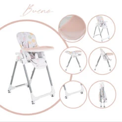 Cangaroo Bueno Roze Kinderstoel 109978 -Kinderwagen Winkel cangaroo bueno roze kinderstoel 109978 13