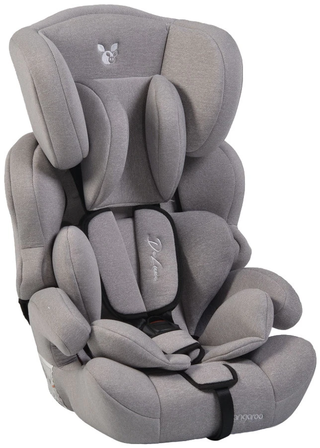 Cangaroo Deluxe Light Grey 9-36 Kg Autostoel 0168 1 Cangaroo Deluxe Light Grey 9-36 Kg Autostoel 0168