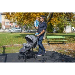 Cangaroo London Beige Wandelwagen 5598 -Kinderwagen Winkel cangaroo london wandelwagen sfeer1 1