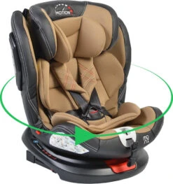 Cangaroo Motion Beige Isofix 360° Autostoel 0-36 Kg 107492