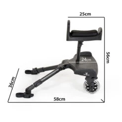 Cangaroo Move On Meerijdplankje Met Zitje 109554 -Kinderwagen Winkel cangaroo move on meerijdplankje met zitje 109554 .9