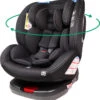 Ding Cruz Black 360° Isofix Autostoel 0-36kg DI-101919