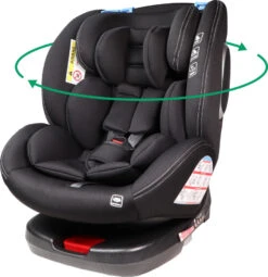 Ding Cruz Black 360° Isofix Autostoel 0-36kg DI-101919