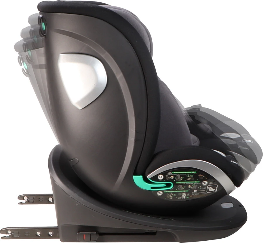 Ding Mace Black/Grey 360° I-Size Autostoel 0-36kg DI-111917 2 Ding Mace Black/Grey 360° I-Size Autostoel 0-36kg DI-111917 - Afbeelding 2