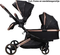 Ding Amigo Black/Rose Reiswieg DI-191707 -Kinderwagen Winkel ding amigo black rose reiswieg di 191707 2