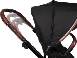 Ding Amigo Black/Rose Tweeling Kinderwagen Incl. 2 Autostoelen DI-191711 -Kinderwagen Winkel ding amigo black rose tweeling kinderwagen incl. 2 autostoelen di 191711 4