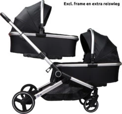 Ding Amigo Black/Silver Reiswieg DI-191705 15 Ding Amigo Black/Silver Reiswieg DI-191705 -Kinderwagen Winkel ding amigo black silver reiswieg di 191705 1