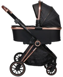 Ding Fenix Black/Rose Kinderwagen DI-191702 -Kinderwagen Winkel ding fenix rose kinderwagen12