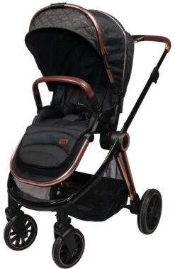 Ding Fenix Black/Rose Kinderwagen DI-191702 -Kinderwagen Winkel ding fenix rose kinderwagen2