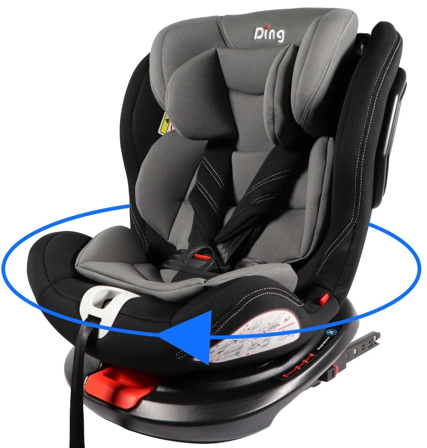 Ding Zeno 360° SPS Grijs Autostoel 0-36kg CS008 1 Ding Zeno 360° SPS Grijs Autostoel 0-36kg CS008