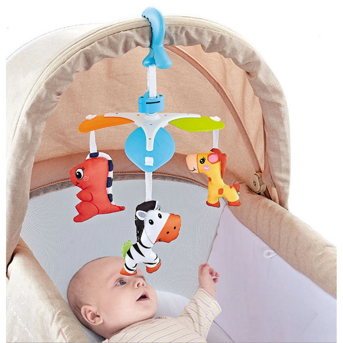 Eco Toys Blue Babymobiel Kinderwagen Speelgoed HC527701 3 Eco Toys Blue Babymobiel Kinderwagen Speelgoed HC527701 - Afbeelding 3